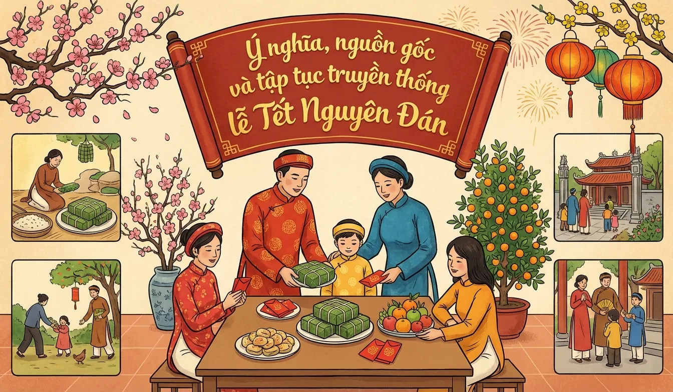 nguồn gốc và ý nghĩa tết nguyên đán tại Việt Nam