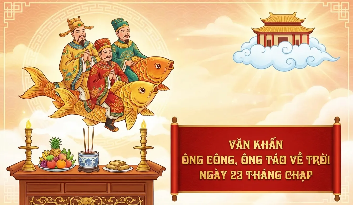 văn khấn ông công, ông táo chầu trời